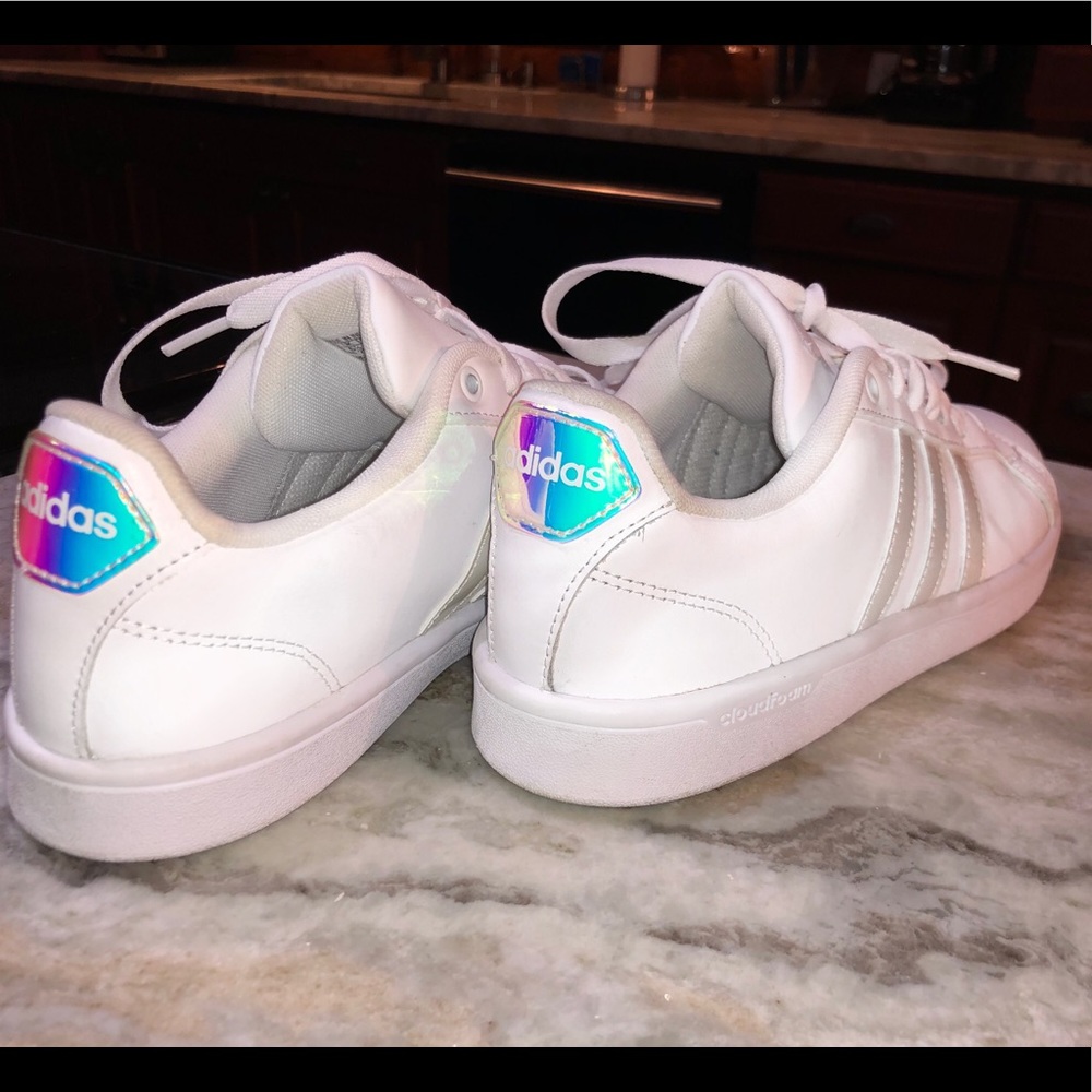 RARE Adidas holographic shoes!!